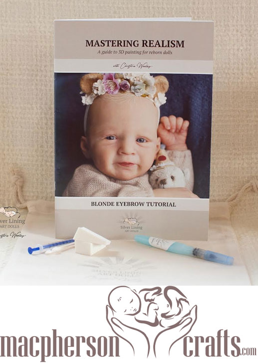 Eyebrow Painting Tutorial - Blonde Eyebrows BASIC KIT by Christine Woolley