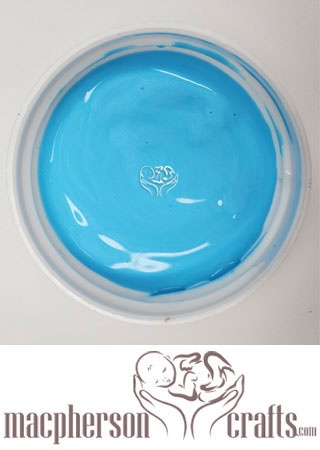 x FantasyFX Air Dry Paint - Flodescent Blue
