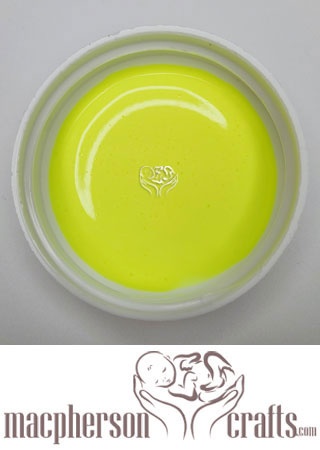 x FantasyFX Air Dry Paint - Flodescent Yellow