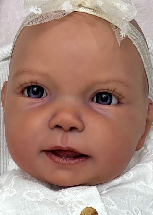 First Smile by Jannie de Lange