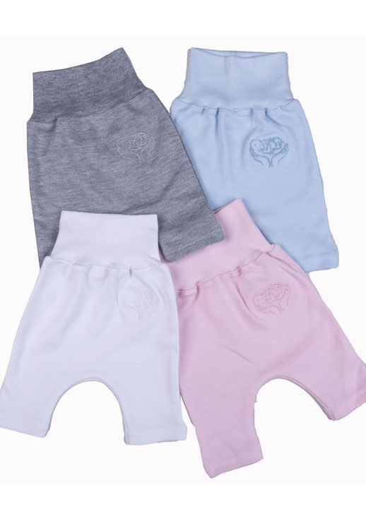 A Preemie Footless Leggings ~ White