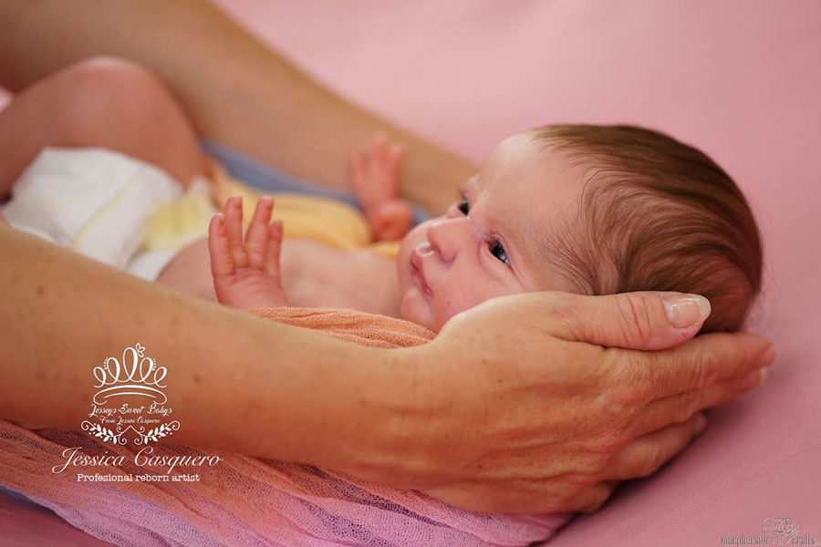 NEW LE Gracie Mae By Laura Lee Eagles Realistic Reborn Baby Girl W Belly Plate