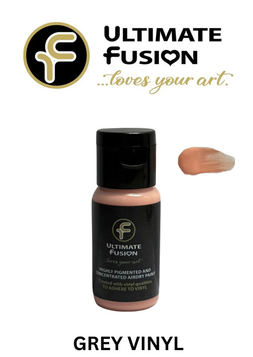 Ultimate Fusion ~ Grey Vinyl ~ Peach ~ 12ml