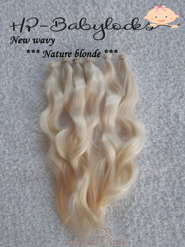 HP Babylocks Wavy Mohair 1/2oz Natural Blonde