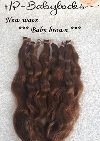 HP Babylocks Wavy Mohair 1/2oz - Baby Brown