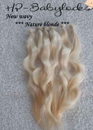 HP Babylocks Wavy Mohair 1/2oz - Natural Blonde