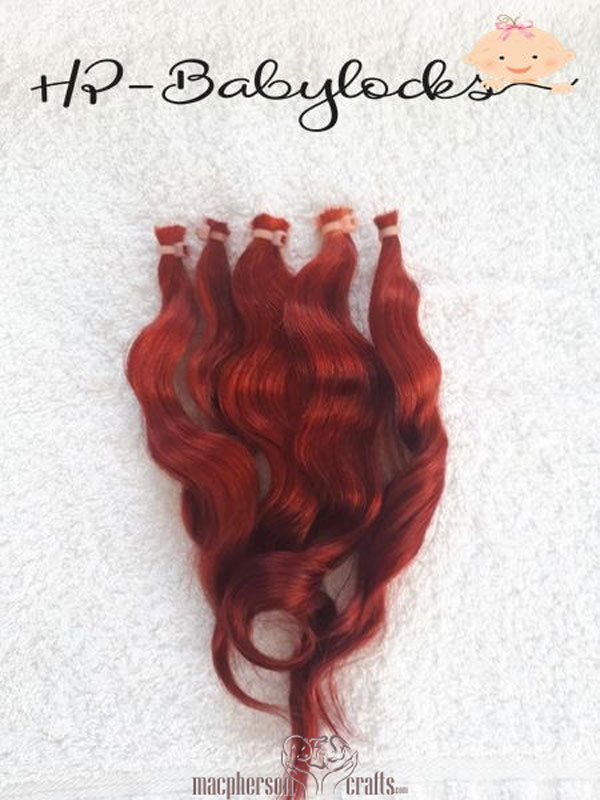 HP Babylocks Wavy Mohair 1/2oz Red