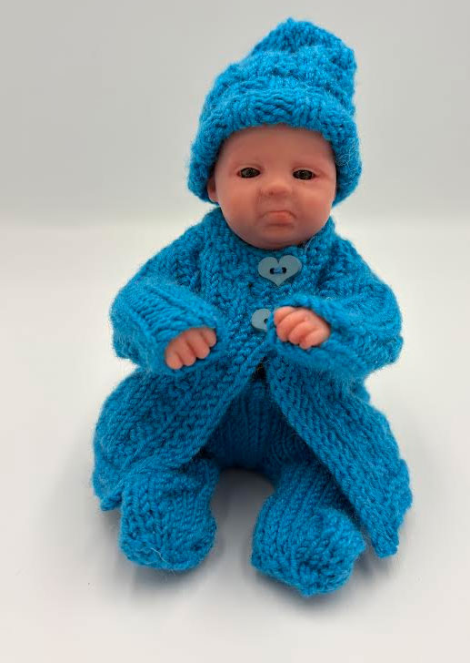 Heavens Sakes Custom Knitted Outfit  ~ Boy Set