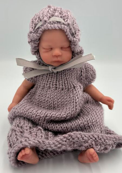 Heavens Sakes Custom Knitted Outfit  ~ Girl Nighty Set