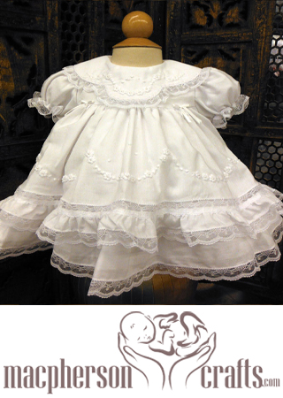 preemie white dress