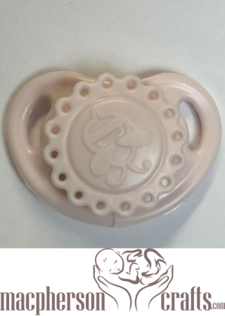 HoneyBug Cutie Pie Vintage Micro Preemie Pacifier - Blush Pink