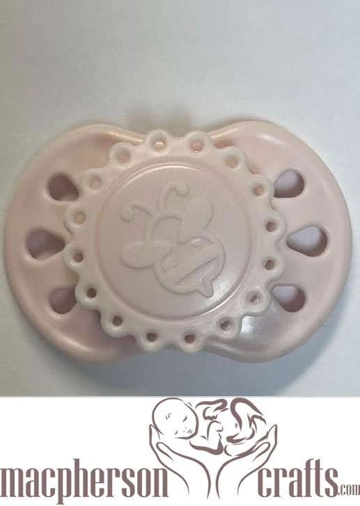 HoneyBug Sweet Dreams Vintage Preemie Pacifier - Blush Pink