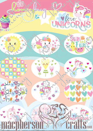 Honeybug Sprinkles ~ Love Unicorns