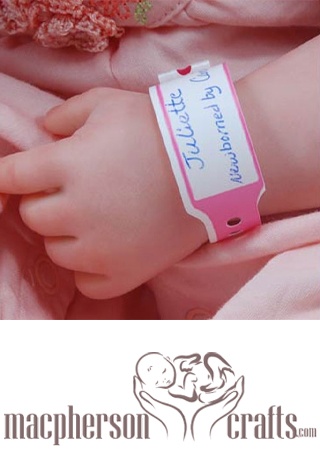 Hospital ID Bracelet - Pack of 3 ~ Pink