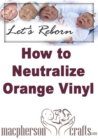 How to Neutralize Orange Vinyl