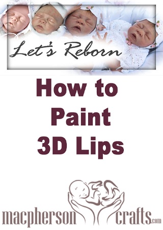 How to Paint 3Dimensional Lips