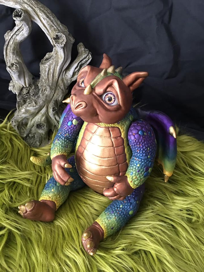 Hugo the Baby Dragon by Sarah Mellman