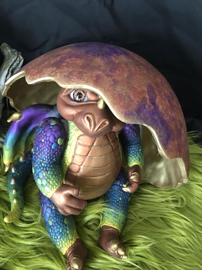 Hugo the Baby Dragon by Sarah Mellman