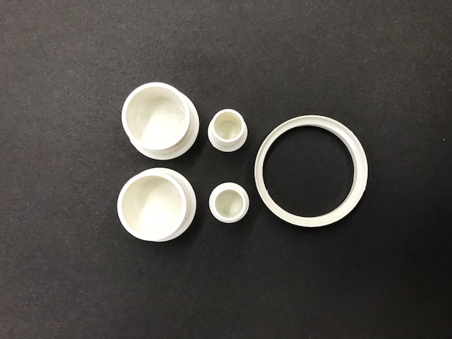 Doll Joints, Neck Rings & Plugs: Neck Ring & Plugs for Kit ~ Set of 5