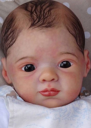 Solide yeux en verre 14 mm pour Reborn Doll Kits & Unique Babies phil donnelly Babies * 