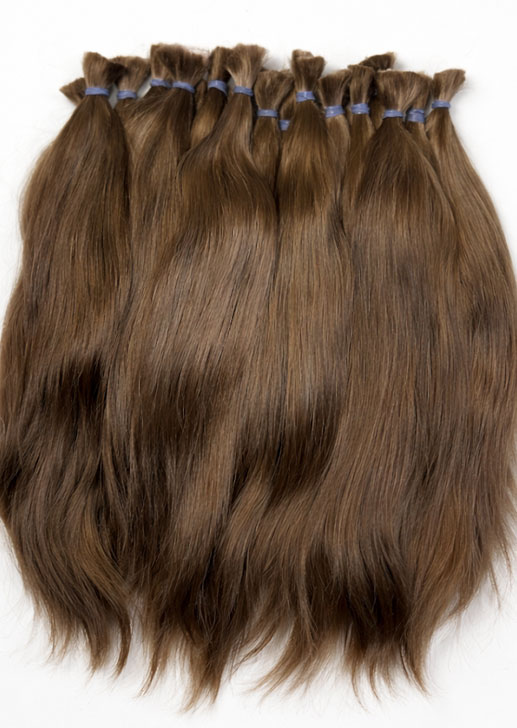 Ju&amp;Na Finest Mohair ~ Straight Newborn Baby ~ Cool Light Brown