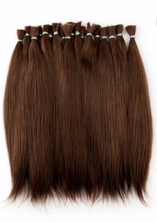 Ju&amp;Na Finest Mohair ~ Straight Newborn Baby ~ Mocha