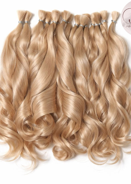 Ju&amp;Na Finest Mohair ~ Wavy Newborn Baby ~ Baby Blonde ~ Pre-Order