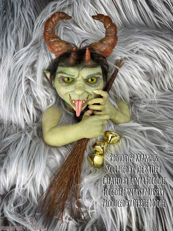 Krampus Child by Joe Bailey