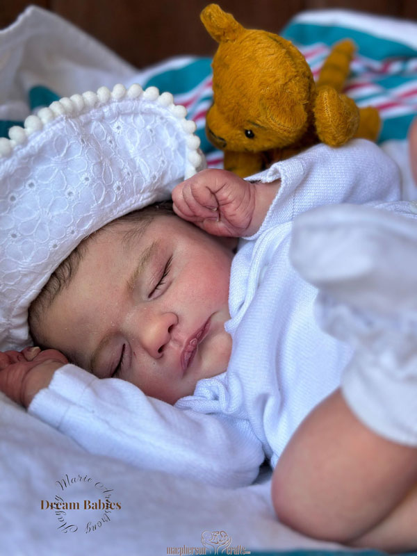 YANRU Bebe Reborn Realiste Silicone, 22 In/55 Cm BéBé Reborn - Ultr