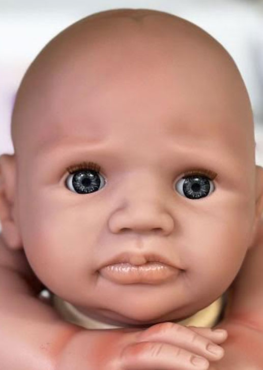 Layla Peek a boo by Suzette du Plessis ~ Pre-Painted Dolly Vinyl ~ Full Limb Kit