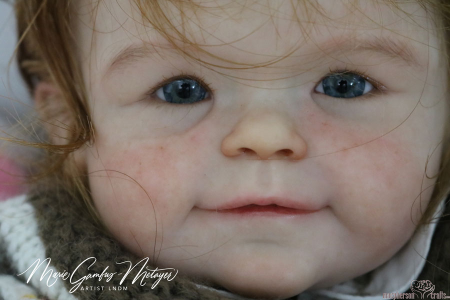 Poupée Reborn Toddler Sanne Par Didy Jacobsen – Vinyle, Garçon, Neuve