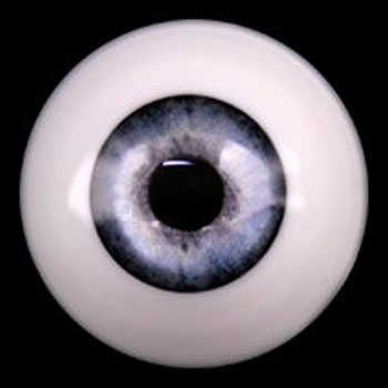 24mm Acrylic Eyes: 24mm Realistic Acrylic Eyes - Blue Grey