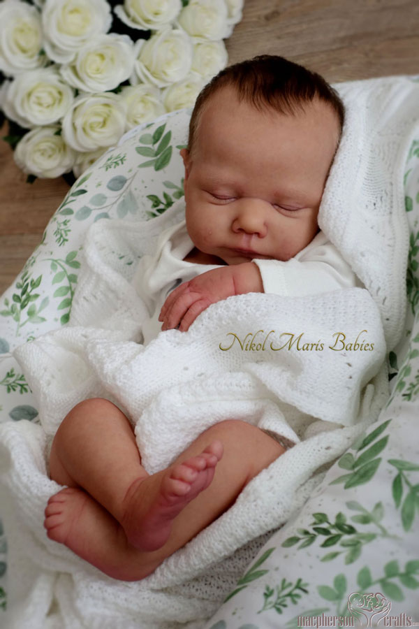 Kit Poupée Reborn Elyse Par Cassie Brace – Vinyle Neuf