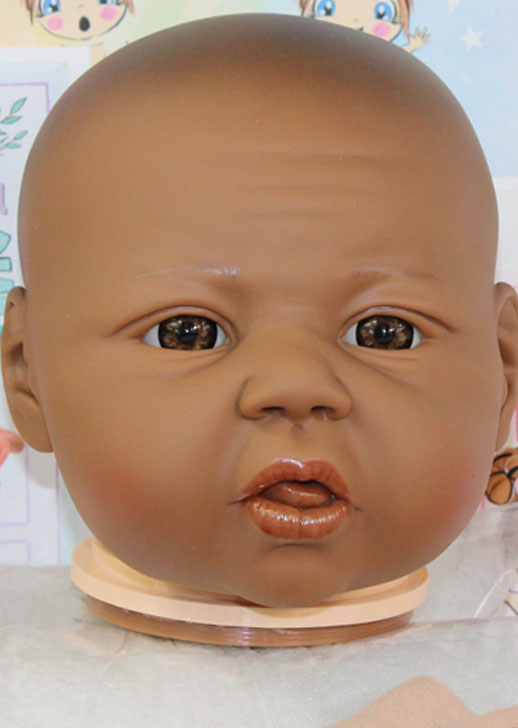 Mira-Jo Awake Dark Skin Newborn ~ Ready to beBorn DIY Doll Making Kit