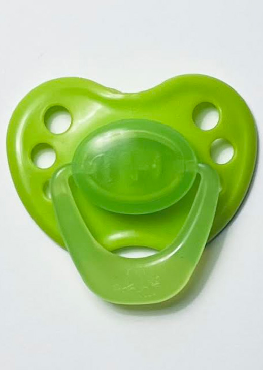 HoneyBug Sweetheart Pacifier ~ Miss Greeny Pacifier