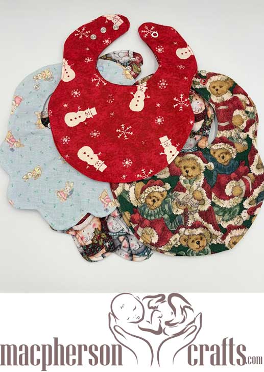 Newborn Bib ~ Seasonal Styles
