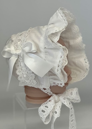 Cotton Bonnet ~ Newborn