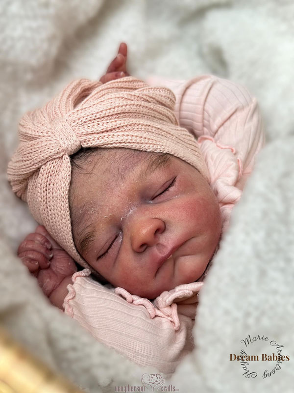 Poupée Reborn Lena, Kit Paige De Tasha Edenholm, 50cm, Réaliste