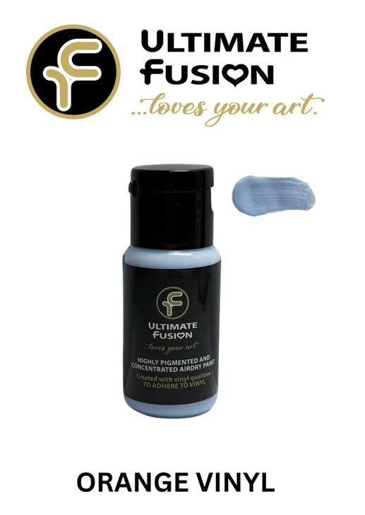 Ultimate Fusion ~ Orange Vinyl ~ Pale Blue ~ 12ml