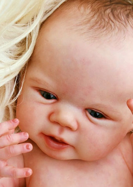 Parker Closed Eyed Reborn Doll 