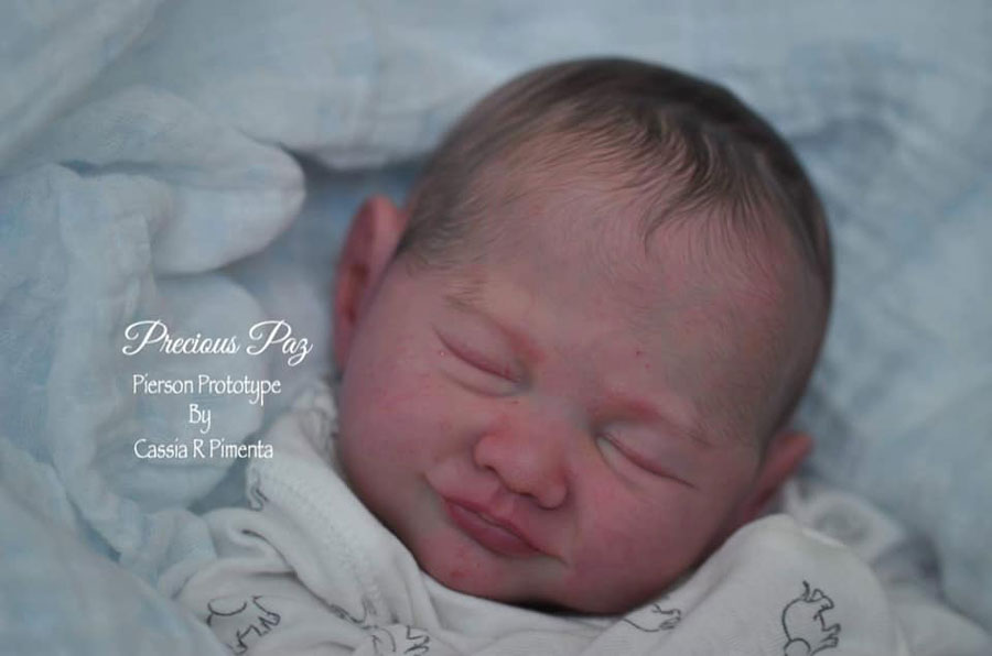 Unpainted reborn doll kit pierson by Cassia robini pimenta limited edition