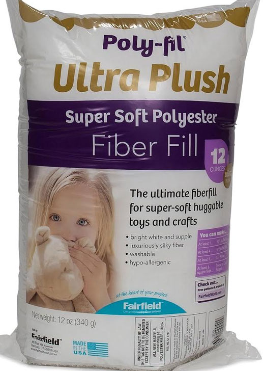 PolyFill Ultra Plush Fiberfill 12oz