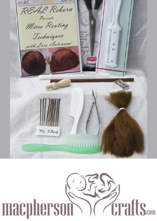 REAL REBORN Rooting Kit - DVD with Supplies