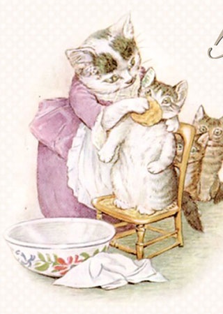 Reborn Doll Birth Certificate ~ Unisex~ Beatrix Potter Cats
