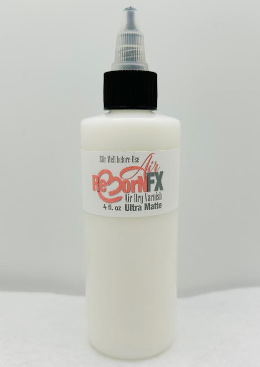 RebornFX ~ Ultra Matte Air Dry Varnish 4 OZ ~ NEW