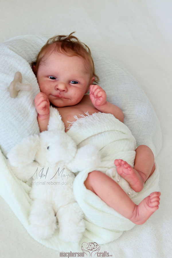 YANRU Bebe Reborn Realiste Silicone, 22inch/55cm PoupéE BéBé Reborn
