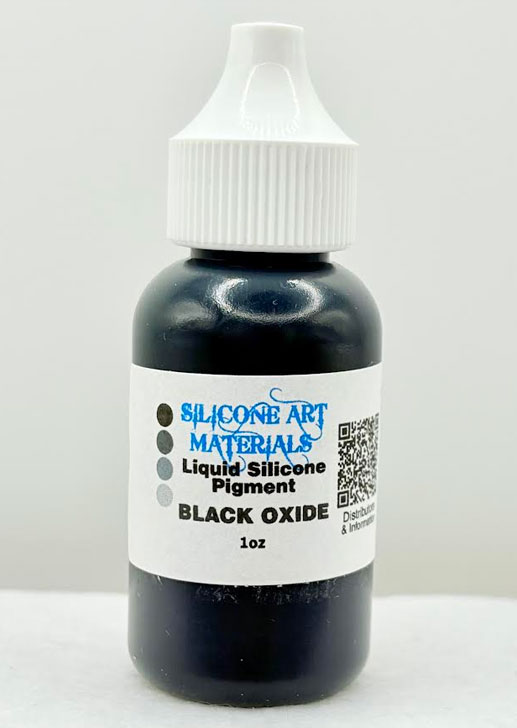 SAM Liquid Silicone Pigment ~ Black Oxide ~ 1 OZ