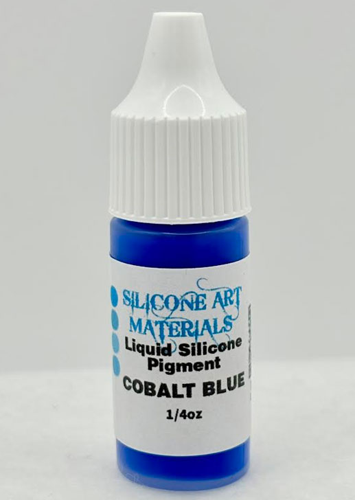 SAM Liquid Silicone Pigment ~ Cobalt Blue ~ 1/4 OZ