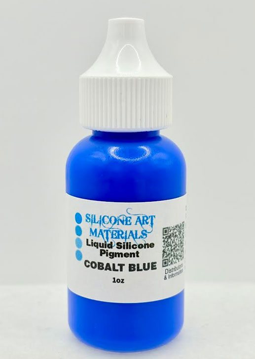 SAM Liquid Silicone Pigment ~ Cobalt Blue ~ 1 OZ