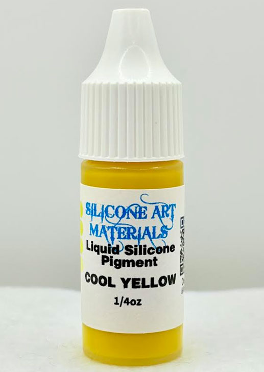 SAM Liquid Silicone Pigment ~ Cool Yellow ~ 1/4 OZ